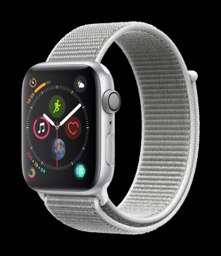 AL WATCH 4 44 SILVER SEASHELL SPORT LOOP