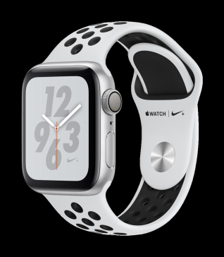 AL WATCH NIKE 4 40 SILVER PLATINUM BAND