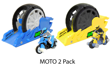 Amplifiers, motocicleta si lansator