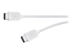 BELKIN USB-C TO USB-C CHARGE CABLE WHT