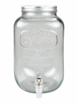 BORCAN STICLA CU ROBINET 8 L