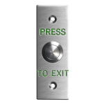 BUTON DIN INOX YALE MONTAJ INGROPAT