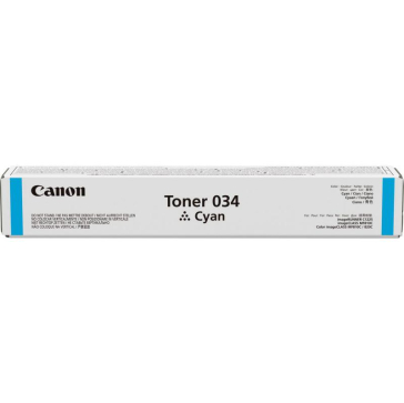CANON 034C CYAN TONER CARTRIDGE