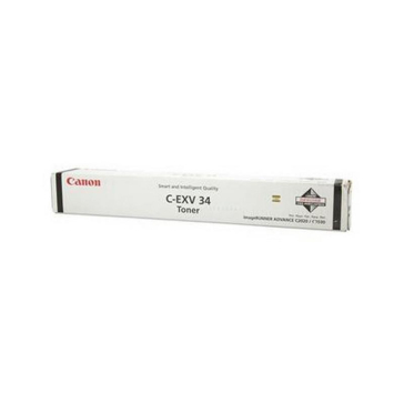 CANON CEXV34B BLACK TONER CARTRIDGE