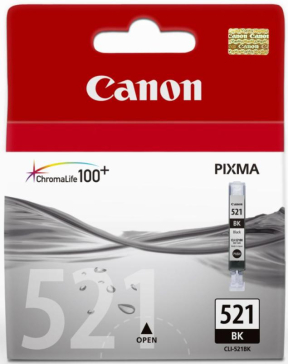 CANON CLI-521B BLACK INKJET CARTRIDGE