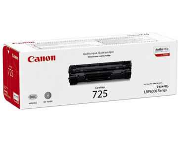 CANON CRG725 BLACK TONER CARTRIDGE