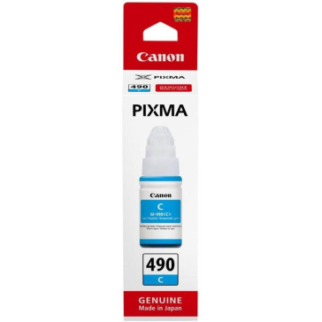 CANON GI-490 CYAN INKJET BOTTLE