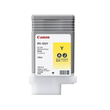 CANON PFI-102Y YELLOW INKJET CARTRIDGE
