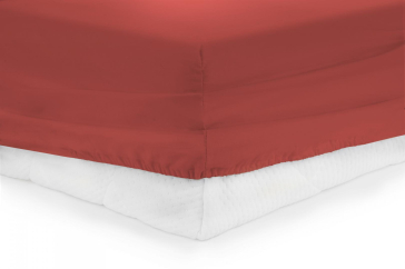 CEARCEAF PAT CU ELASTIC 180X200 CM -RED