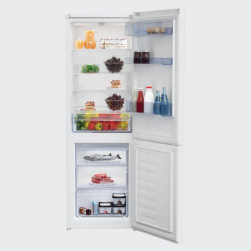  Combina frigorifica Beko RCSA365K20W, clasa de energie A+, volum brut 365 