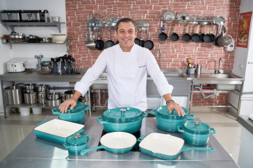 Cratita fonta emailata 14x7 cm, 0.8L, Taste of Home by Chef Sorin Bontea