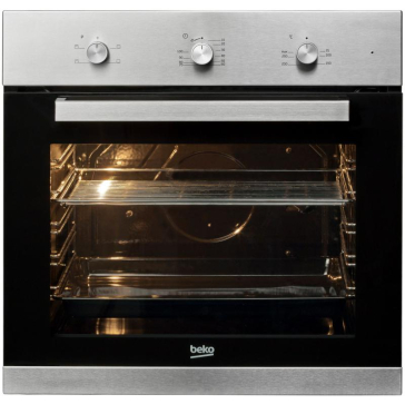  Cuptor electric incorporabil Beko BIC22100X, clasa A, capacitate 77L, cons