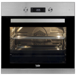  Cuptor electric incorporabil Beko BIM22300XC, clasa A, capacitate: 71L, 8f