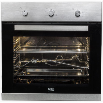  Cuptor gaz incorporabil Beko BIG22102X, timer, rotisor, grill pe gaz, apri