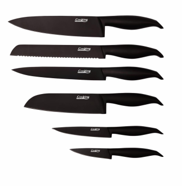 CUTIT SANTOKU 18 CM, DARK  LINE
