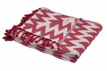 CUVERTURA PLED 127X152 CM-ROSU