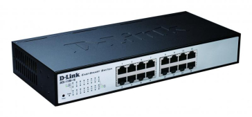 DLINK SW 16P-FE EASY-SMART RM