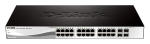 DLINK SW 24P-GB 4P-SFP SMART RM