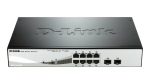 DLINK SW 6P-GB POE 2CMB SMART RM