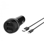 DUAL CAR CHARGER PHILIPS, 5V/3.1Aâ€“15.5W