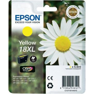 EPSON 18XL YELLOW INKJET CARTRIDGE