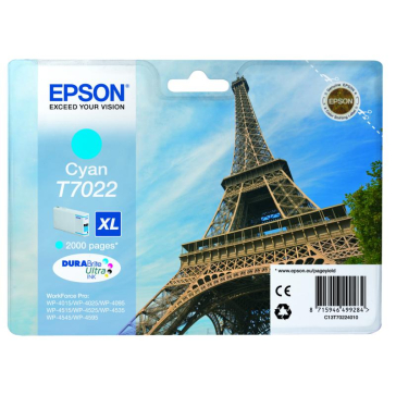 EPSON T70224 CYAN INKJET CARTRIDGE
