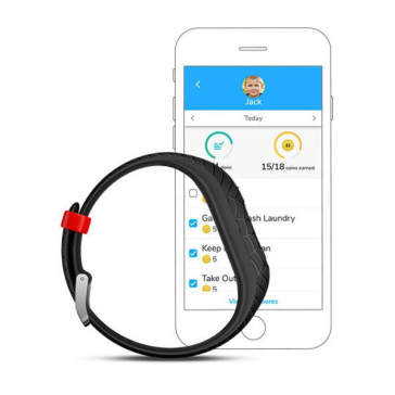 FITNESS WRISTB VIVOFIT JR2 SPIDERMAN BLK