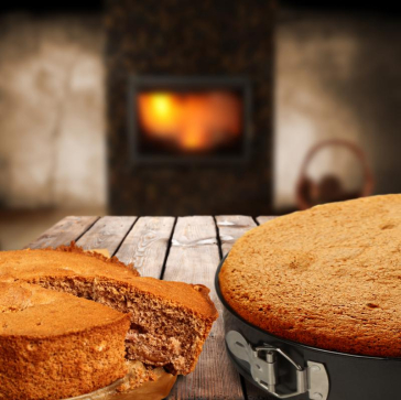 FORMA TORT TEFLON BAZA DETASABILA 26x8CM