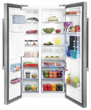  Frigider Beko GN162431ZX side-by-side, clasa de energie A++, tehnologie ra