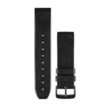 GARMIN 22mm QuickFit Band-BLK LEATHER