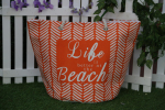 GEANTA PLAJA LIFE 38X55 CM PORTOCALIE