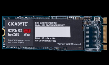 GIGABYTE SSD M.2 PCIe 128GB