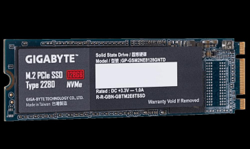 GIGABYTE SSD M.2 PCIe 512GB