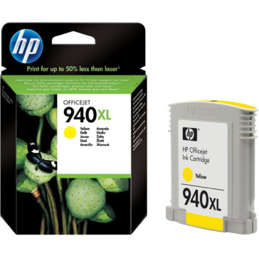 HP C4909AE YELLOW INKJET CARTRIDGE