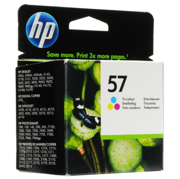 HP C6657AE COLOR INKJET CARTRIDGE