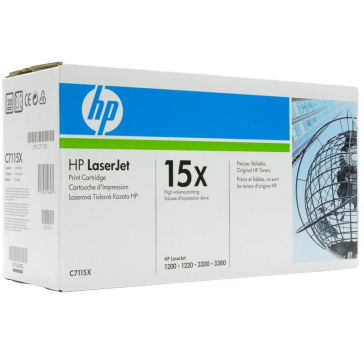 HP C7115X BLACK TONER CARTRIDGE