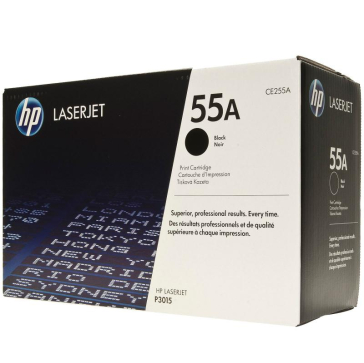 HP CE255A BLACK TONER CARTRIDGE