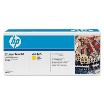 HP CE742A YELLOW TONER CARTRIDGE