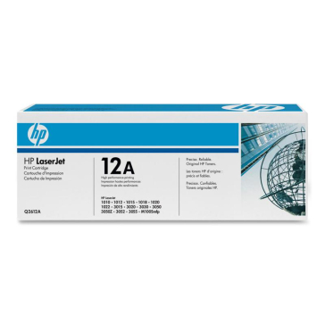 HP Q2612A BLACK TONER CARTRIDGE