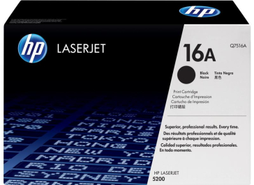 HP Q7516A BLACK TONER CARTRIDGE