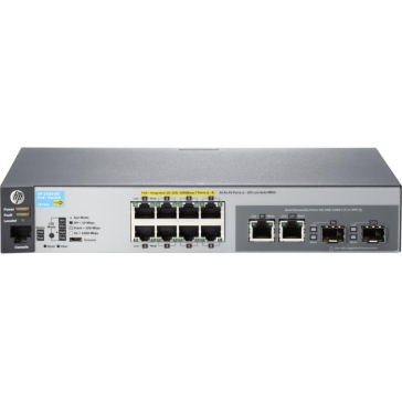HP SW 2530 8P GB 2DUAL-P POE+