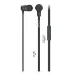 IN-EAR HEADPHONES WITH MIC SERIOUX BLACK