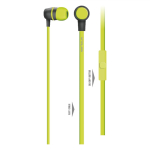 IN-EAR HEADPHONES WITH MIC SERIOUX LIME