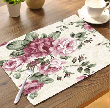 INDIVIDUAL BBC 35X45 CM - FLORI ROZ