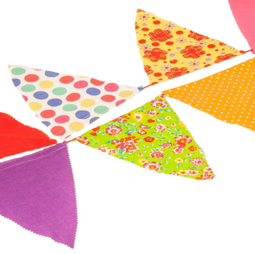 Jucarie Textila Party Flags 5m (20 Flags