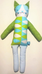 Jucarie Textila Print Doll 36 cm UG-AF02