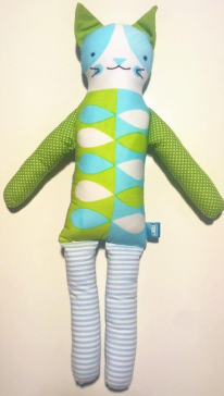 Jucarie Textila Print Doll 36 cm UG-AF02