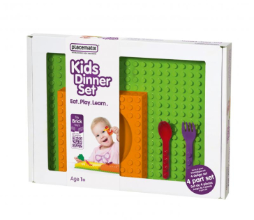 Kids Dinner Gift Box - bowl (o) & spoon