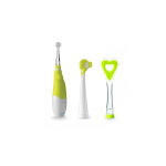 Kit periuta electrica cu masaj gingival si curatator de limba NUVITA 1150 