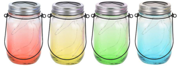 LAMPA SOLARA 5 LED TIP BORCAN 13x8CM